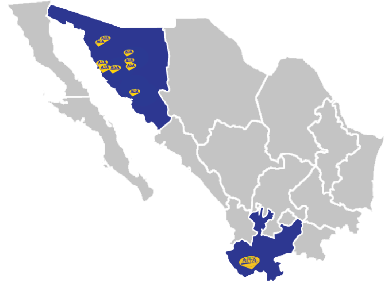 Mapa grupo alta locaciones